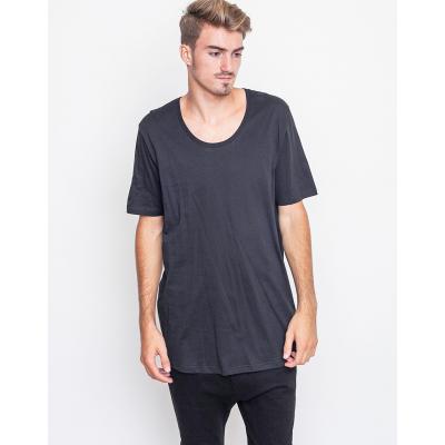 Jednobarevná Iriedaily Long Subneck Tee Black