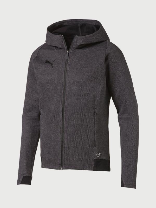 Mikina Puma FINAL Casuals Hooded Jacket Šedá