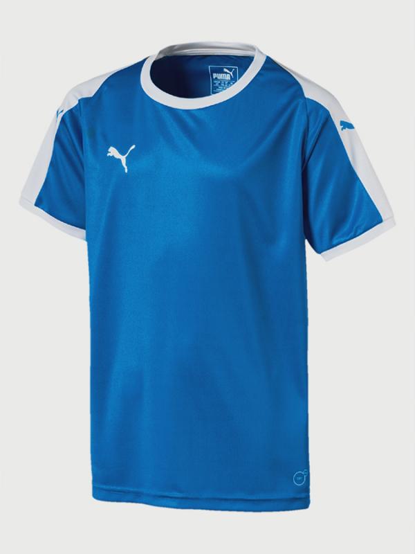 Tričko Puma LIGA Jersey Jr Modrá
