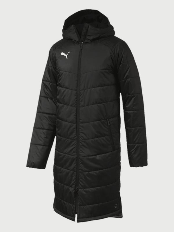 Kabát Puma LIGA Sideline Bench Jkt Long Černá