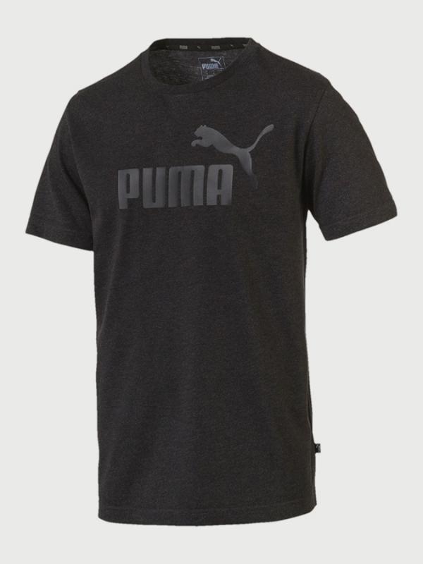 Tričko Puma Essentials+ Heather Tee Černá