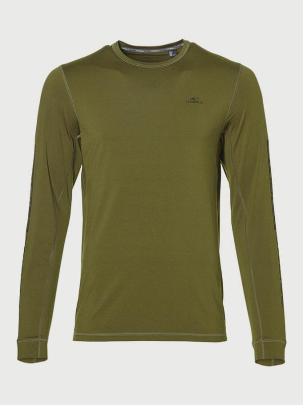 Tričko O´Neill PM Terrain Hybrid L/Slv Top Zelená