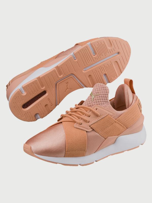 Boty Puma Muse Satin EP Wn s Oranžová
