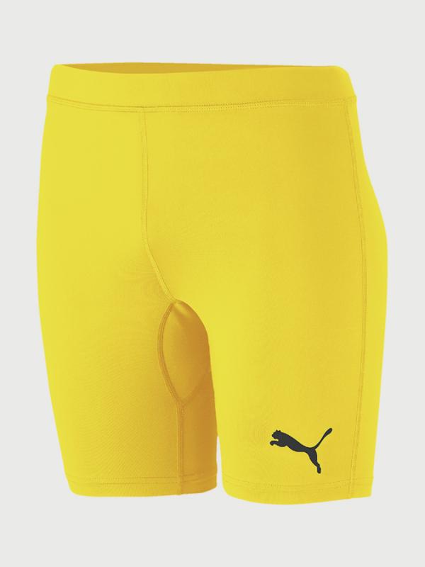 Šortky Puma LIGA Baselayer Short Tight Žlutá