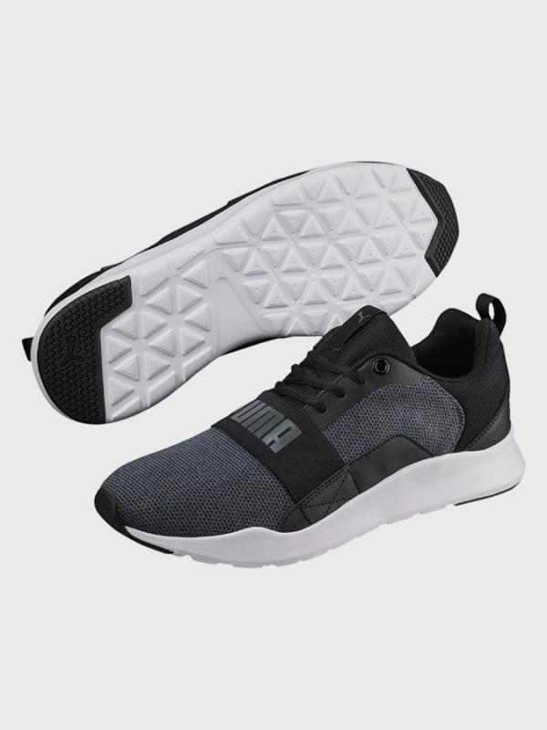 Boty Puma Wired Knit Modrá