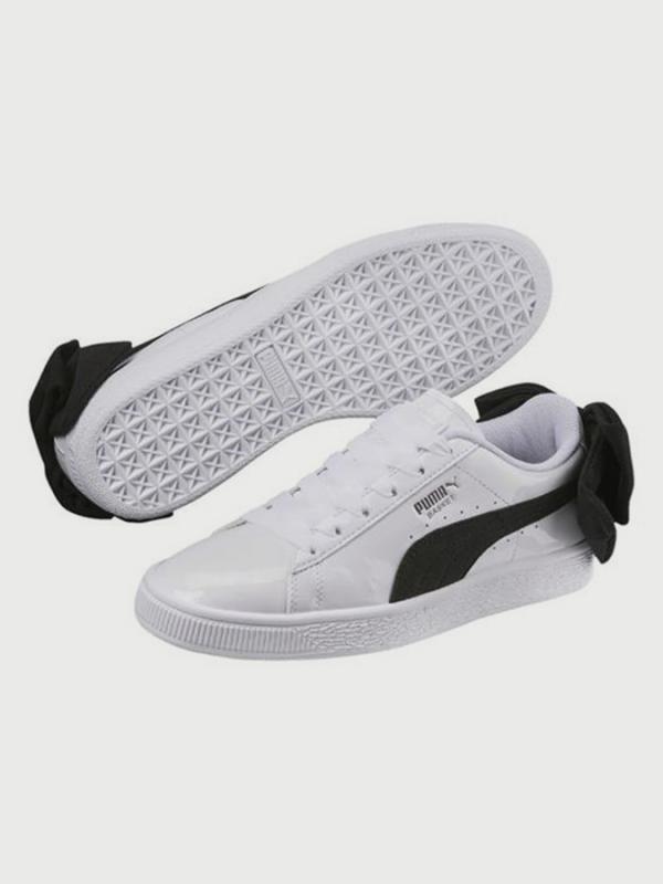 Boty Puma Basket Bow SB Wn s Bílá