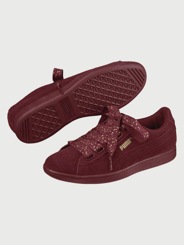 Boty Puma Vikky Ribbon Dots Červená