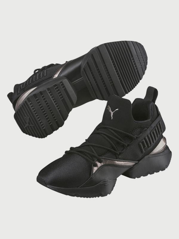 Boty Puma Muse Maia Luxe Wn s Černá