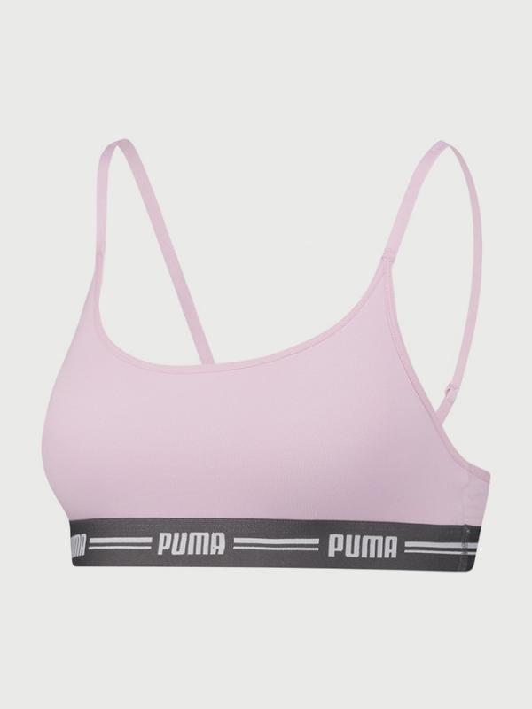 Podprsenka Puma Iconic Casual Bralette Bra 1P Růžová
