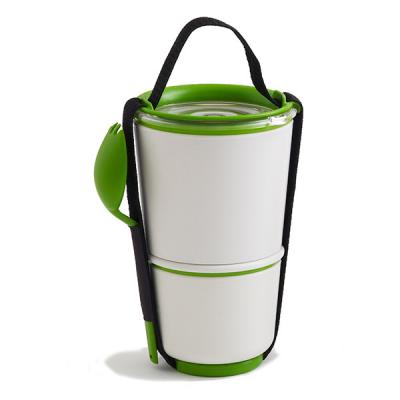 Black + Blum Lunch Pot bílá/zelená