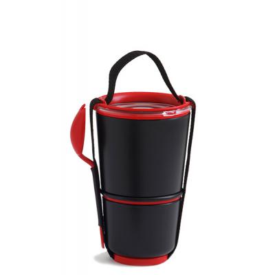 Black + Blum Lunch Pot černá/vínová
