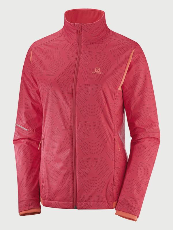 Bunda Salomon Agile Warm Jkt W Růžová
