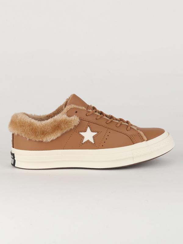Boty Converse One Star SP OX Hnědá