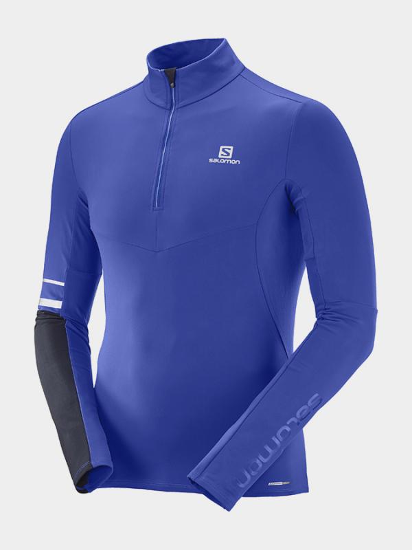 Tričko Salomon S/Race Jersey M Modrá