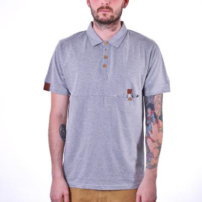 Polo triko Candy for Richmen M-P009 Heather Grey
