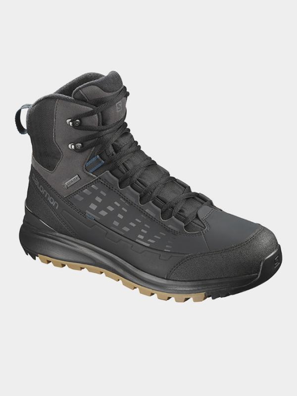 Boty Salomon Kaïpo Mid Gtx Bk/Phantom/Poseidon Černá