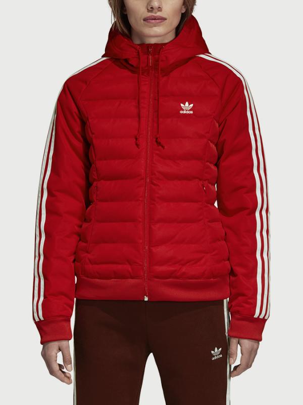 Bunda adidas Originals Slim Jacket Červená