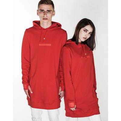 Mikina Marshal Apparel MA BOX PATCH HOODIE Red