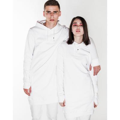Mikina Marshal Apparel MA BOX PATCH HOODIE White