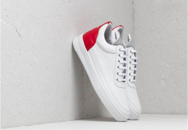 Filling Pieces Low Top Ripple Hades White/ Red