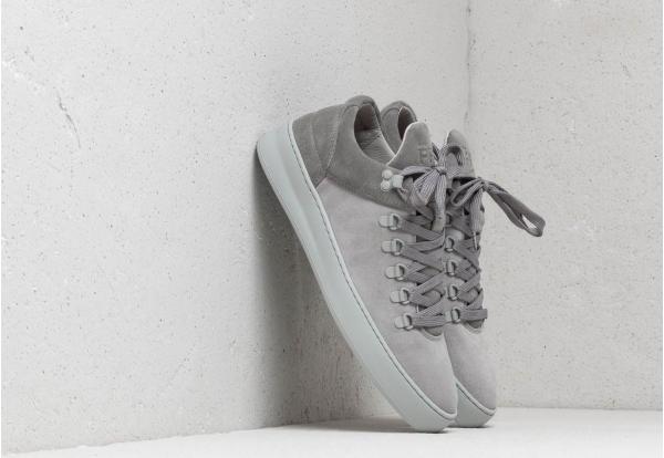 Filling Pieces Mountain Cut Plain Cape Suede Cement Grey