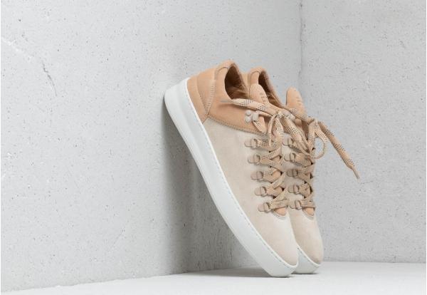 Filling Pieces Mountain Cut Plain Cape Suede Beige