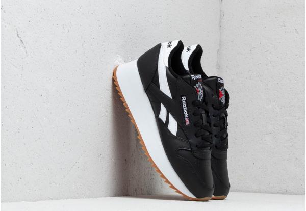 Reebok Classic Leather Double Black/ White/ Primal Red