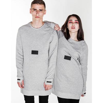 Mikina Marshal Apparel MA PATCH CREWNECK SWEAT Grey