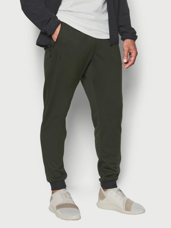 Tepláky Under Armour Sportstyle Jogger Zelená