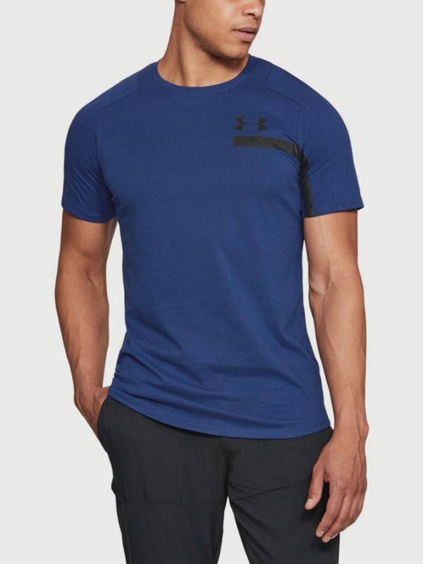 Tričko Under Armour Perpetl SS Graphic Modrá