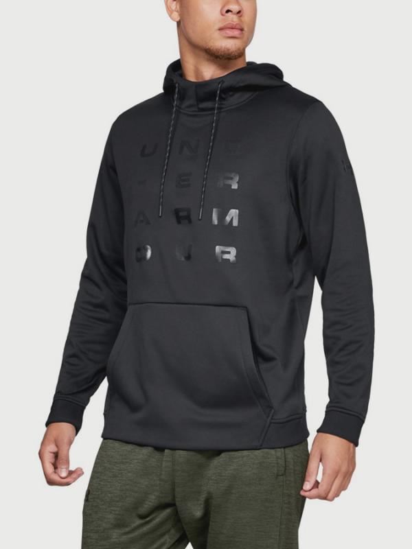 Mikina Under Armour Fleece Tempo Po Hoodie Černá