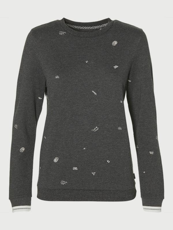 Mikina O´Neill LW Mini Print Sweatshirt Černá