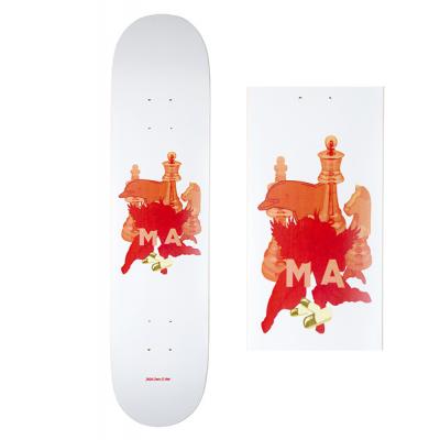 Marshal Apparel MA x Pasta Oner Capsule Skateboard 8.0" White