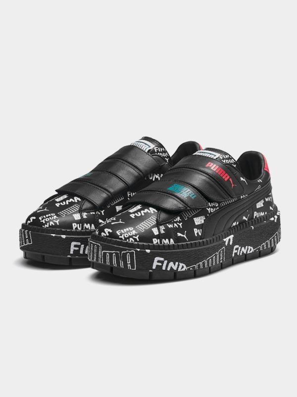 Boty Puma Platform Trace Strap SM Barevná