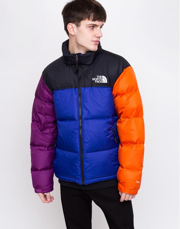 The North Face 1996 Retro Nuptse Jacket Aztec Blue Rage Combo XL