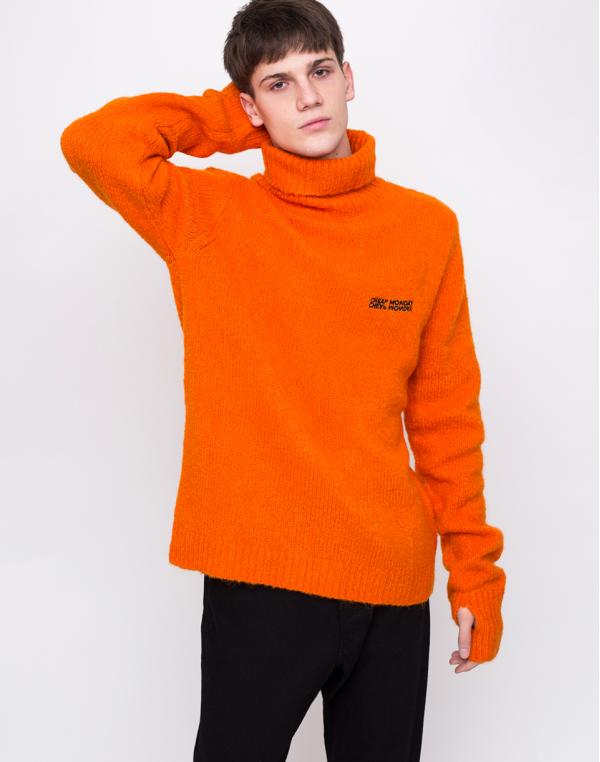 Cheap Monday Tap Knit Echologo Signal Orange S