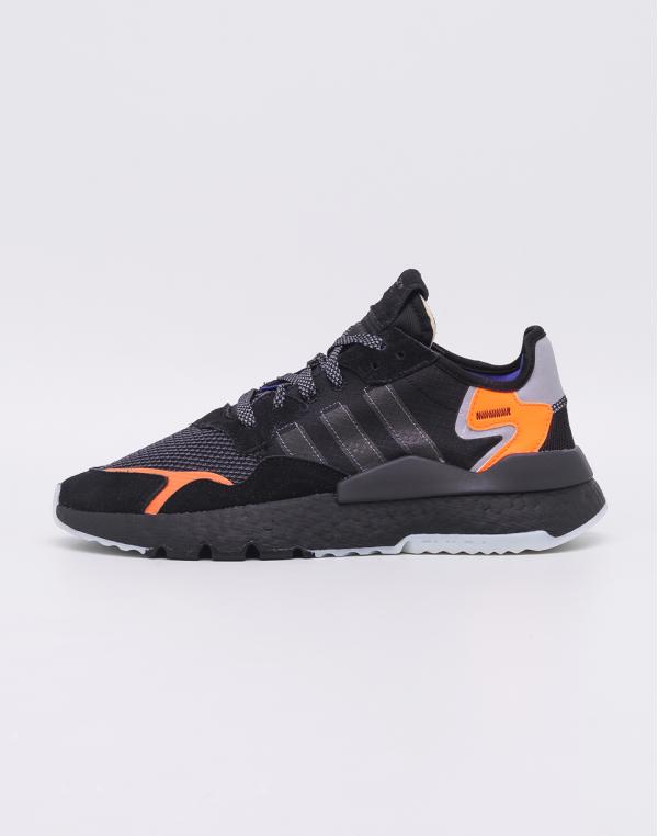 adidas Originals Nite Jogger Core Black/ Carbon/ Active Blue 43