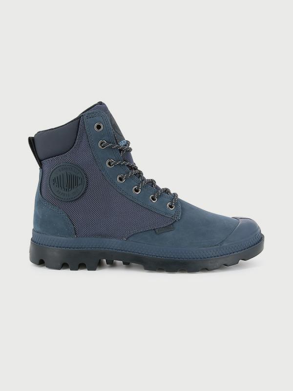 Boty Palladium Pampa Sport Cuff Wpn Dark Denim/Total Eclipse Modrá