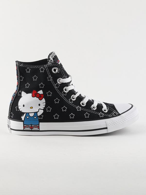 Boty Converse Chuck Taylor As - Hello Kitty Černá