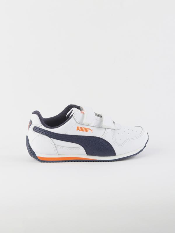 Boty Puma Fieldsprint L V Inf white-peacoat Bílá