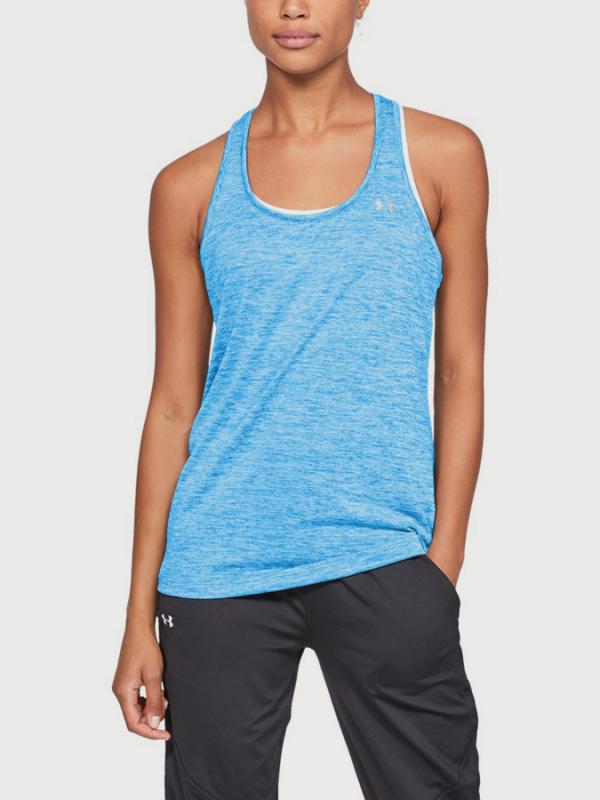 Tílko Under Armour Tech Tank - Twist Modrá