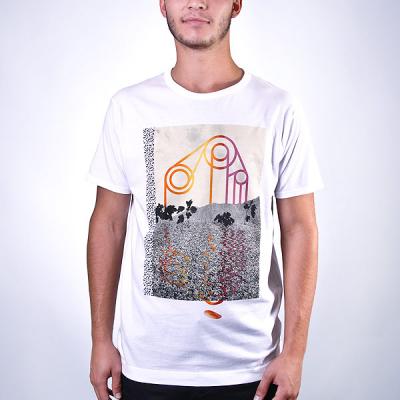 Triko Sixpack Meta white