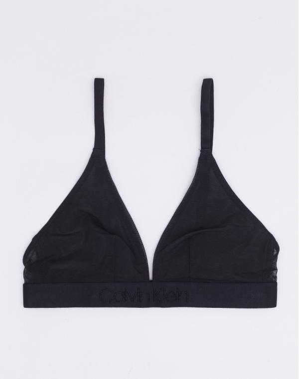 Calvin Klein Unlined Triangle Black L