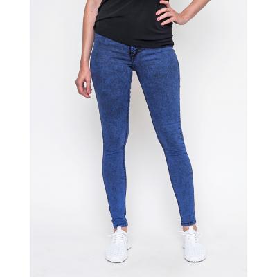 Kalhoty Cheap Monday Mid Spray master blue