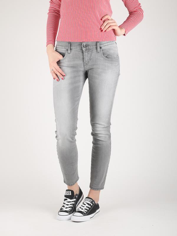 Džíny Diesel GRUPEE-ANKLE L.32 PANTALONI Šedá