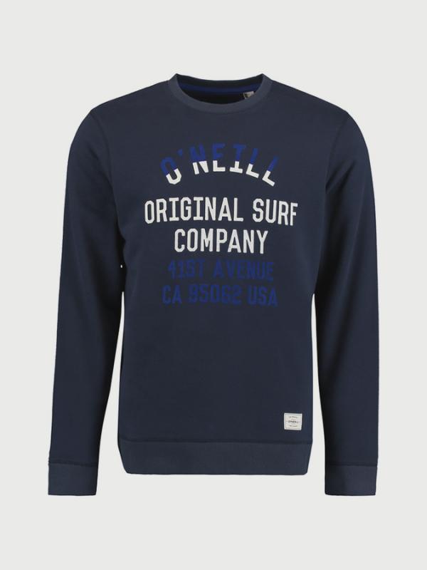 Mikina O´Neill LM Pch Logo Crew Sweatshirt Modrá