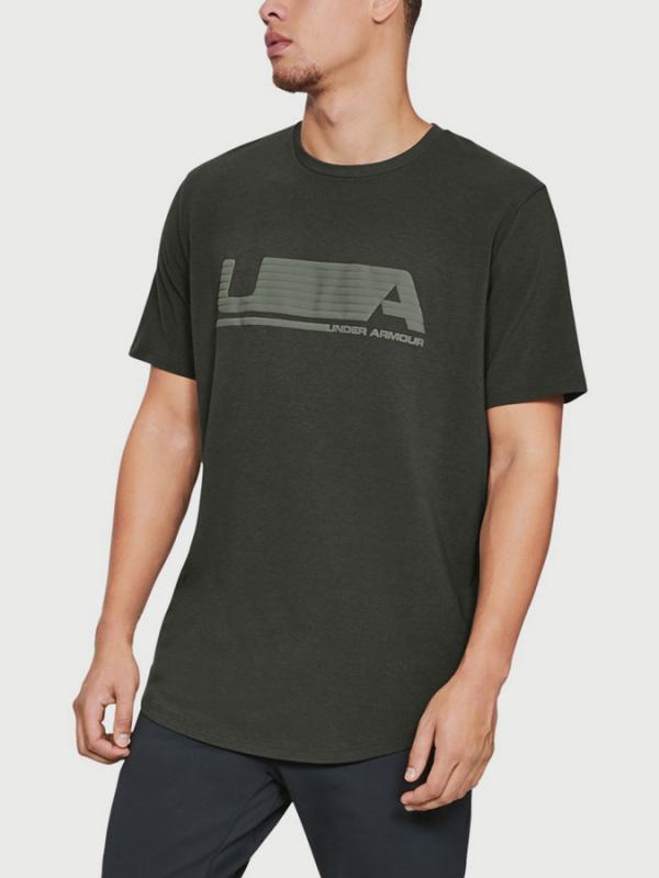 Tričko Under Armour Versa Tee Zelená