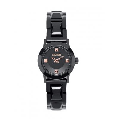 Hodinky Nixon Mini B SS all black rose gold