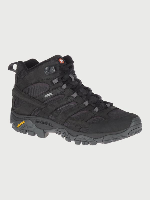 Boty Merrell Moab 2 Smooth Mid Gtx Černá