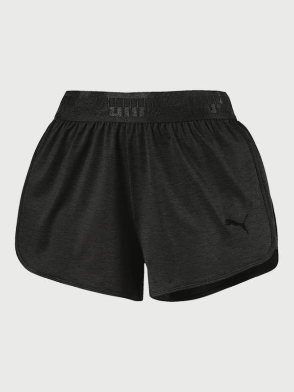 Šortky Puma SOFT SPORT Drapey Shorts Černá